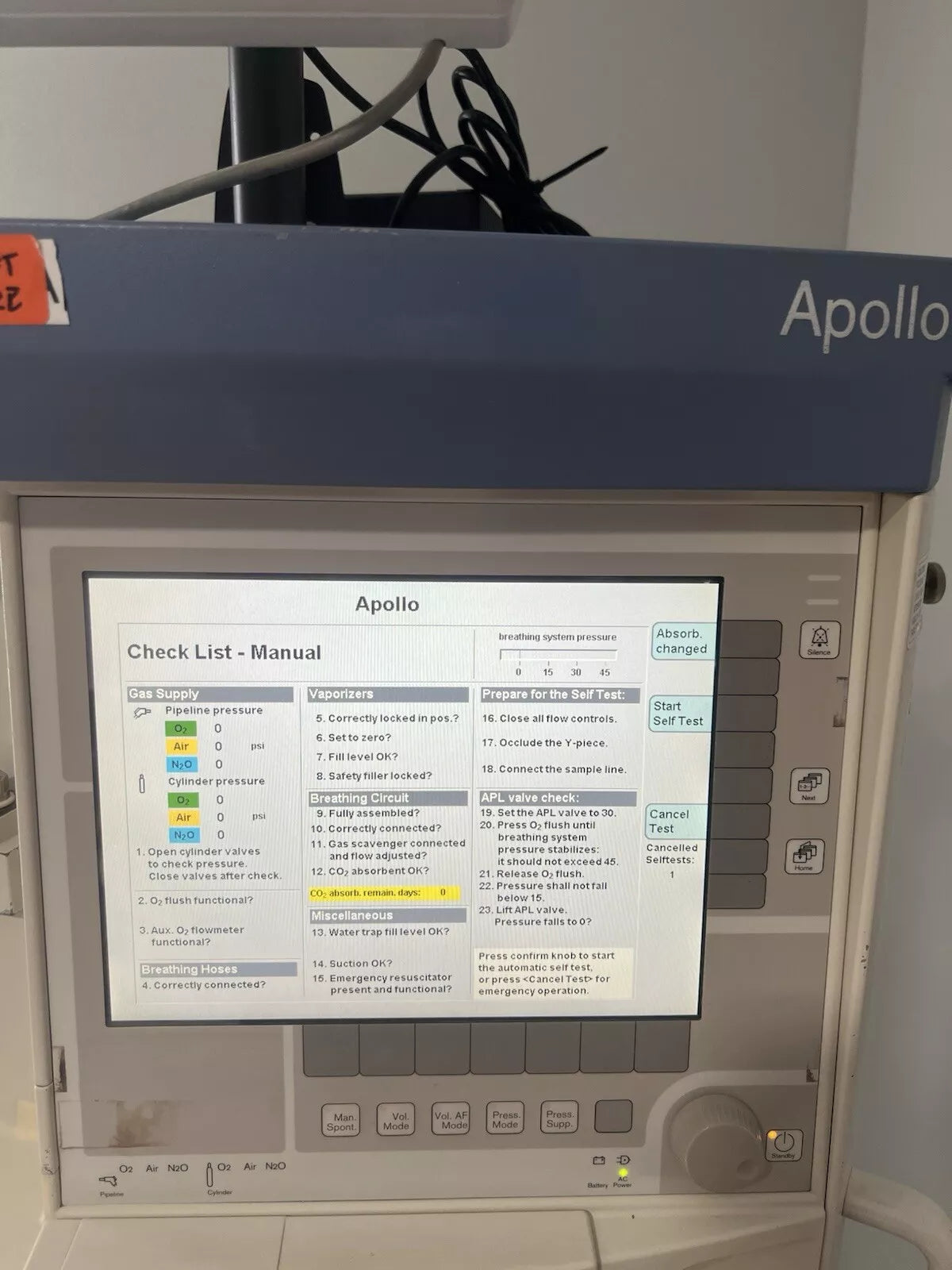 Drager Apollo
